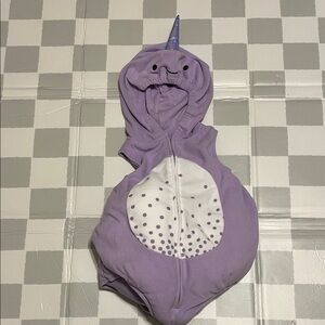 Carter's Purple Narwal Costume